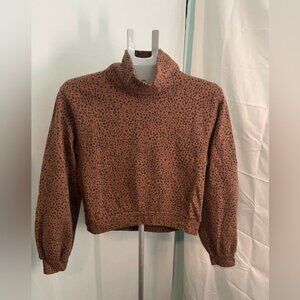 Abercrombie and Fitch Leopard Print top size‎ XS